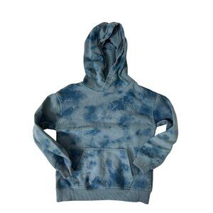 Levi’s Boys Tie-Dye Hoodie – Size 6 (5-6Y) Blue Pullover Sweatshirt